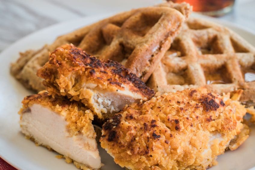 Chicken and Waffles Revive Wellness Registered Dietitians