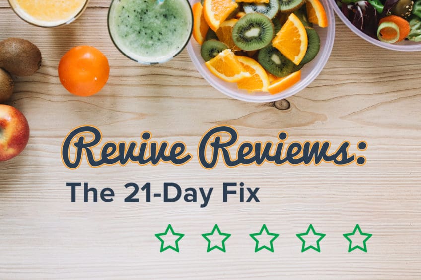 What a Day of Meals on the 21 Day Fix Looks Like.